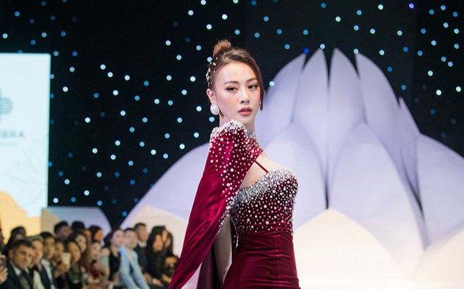 Những lần diễn catwalk của Phương Oanh Nam nọng, đỉnh cỡ nào mà toàn là vedette? Ảnh 2