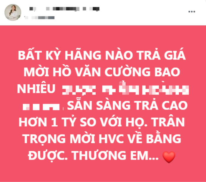 Đơn vị mời Hồ Văn Cường làm đại diện với mức cát-xê 2 tỉ/năm tiếp tục 'chi mạnh' để mời em về bằng được Ảnh 2