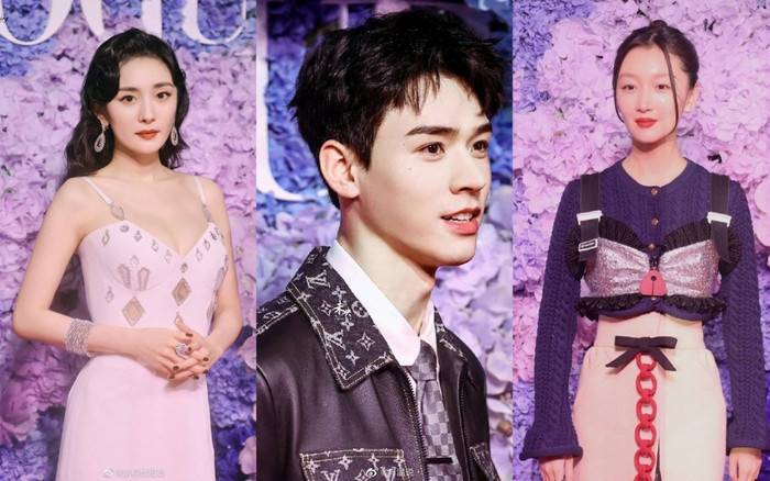 Cung Tuấn đẹp bất chấp camera thường, Dương Mịch đọ sắc cùng dàn tiểu hoa trên thảm đỏ Vogue 13/10 Ảnh 2