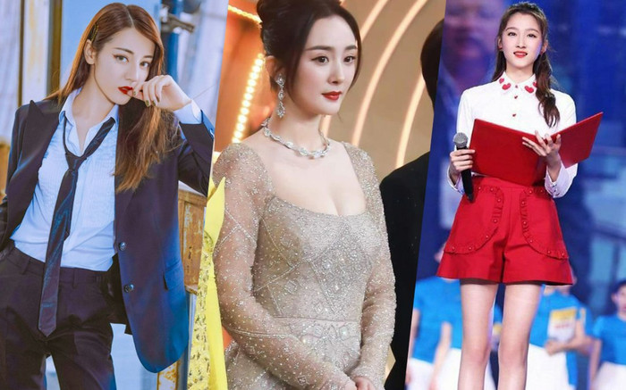 Đọ chiều cao thật của dàn mỹ nhân Cbiz: Dương Mịch, Nhiệt Ba ngậm ngùi 'ngước nhìn' đàn em 9x này Ảnh 2
