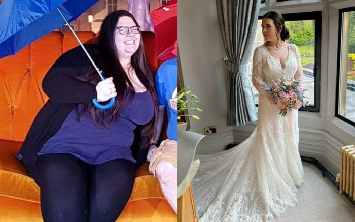 Cô gái giảm cân một lèo 90 kg để lấy chồng, động lực cho các nàng mũm mĩm đây rồi! Ảnh 2