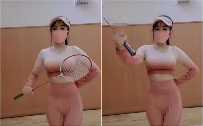 Mặc quần bó sát còn cố tình để lộ 'vùng tam giác', cô gái khiến dân tình phẫn nộ: 'Không biết xấu hổ mà' Ảnh 2