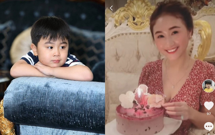 Chỉ với hành động nhỏ này, 'cậu chủ' 9 tuổi của Đại Nam đã tiết lộ mối quan hệ thân thiết với chị dâu thứ Ảnh 2