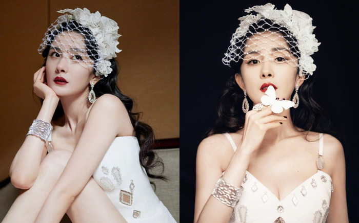 'Hồ điệp mỹ nhân' Dương Mịch hút chặt bao ánh nhìn tại dạ tiệc Vogue Ảnh 2