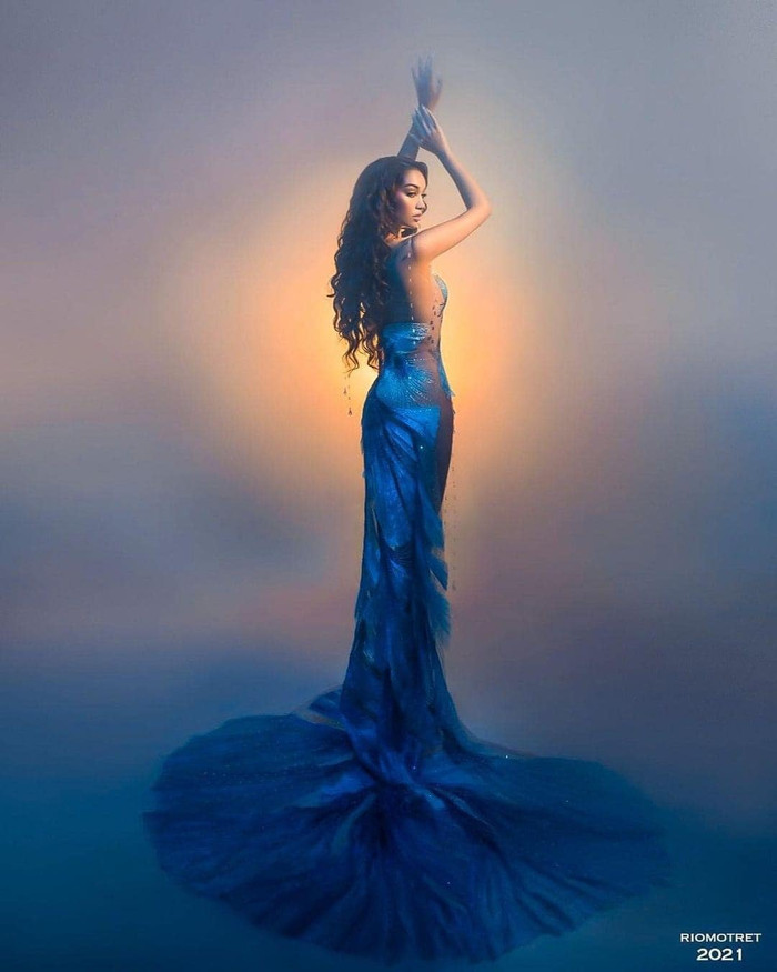 Cân đo 'Lốc xoáy ngân hà' của Thùy Tiên và thiết kế xuất thần Song ngư đến từ Indonesia Ảnh 7