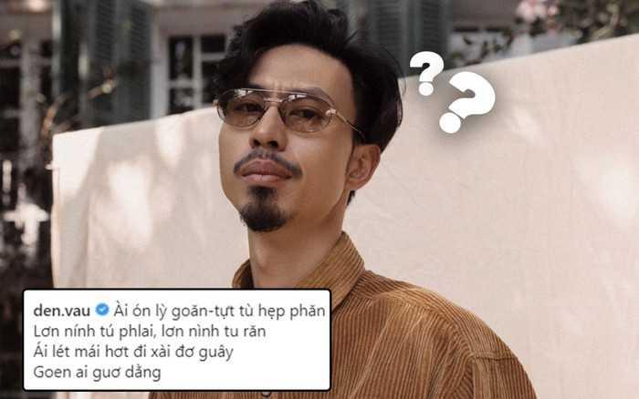 Đen Vâu cũng 'đu trend' sử dụng tiếng Anh - Việt lẫn lộn, netizen nghe thôi là đoán ra ngay Ảnh 2