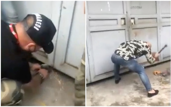 Công an vào cuộc vụ nhóm người xăm trổ cắt, phá cửa nhà dân đe dọa, người phụ nữ gào thét bất lực Ảnh 2