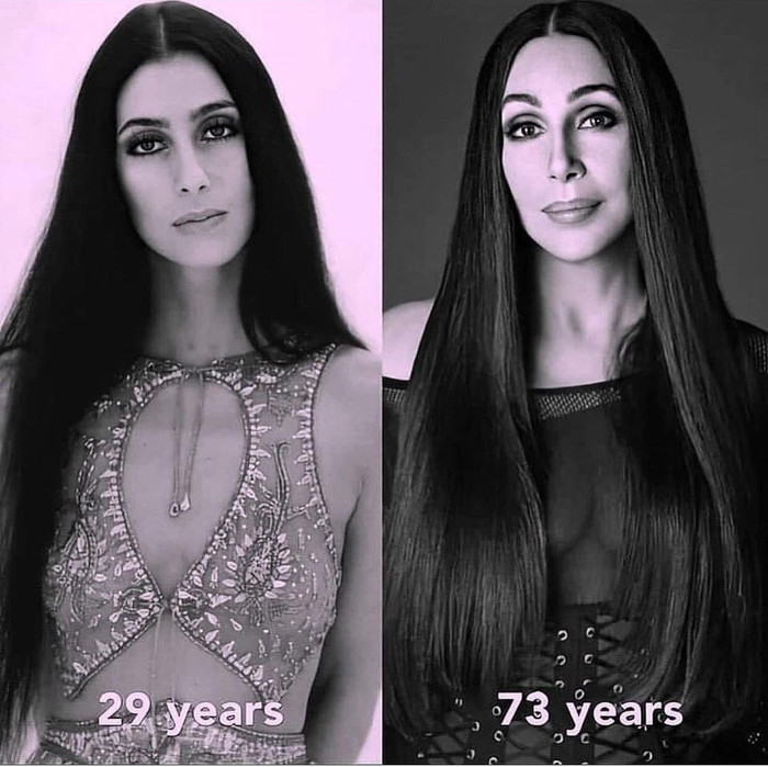 Cher là tượng đài nhan sắc bất hủ đúng nghĩa của Hollywood. 