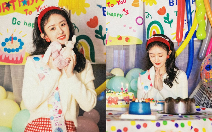 Triệu Lệ Dĩnh đón chào sinh nhật tuổi 34 độc thân: Nhan sắc tươi trẻ tựa như gái đôi mươi! Ảnh 2