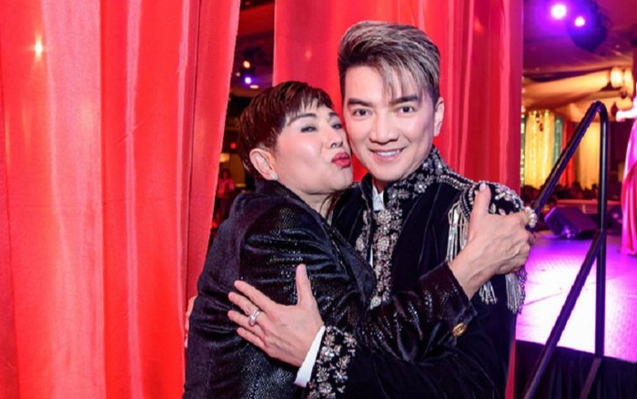 'Vợ' của Đàm Vĩnh Hưng thường xuyên đăng ảnh thân thiết, luôn ủng hộ các hoạt động của 'chồng' Ảnh 2