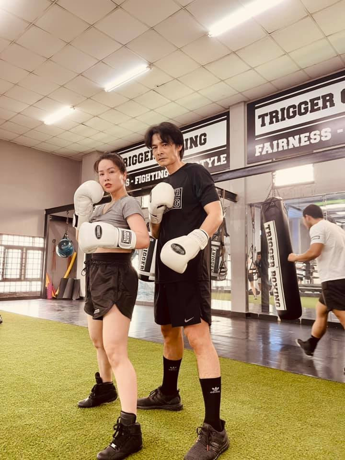 Sau khi 'tung' sao kê, Nhật Kim Anh thả dáng 'bốc lửa' ở phòng tập boxing Ảnh 7