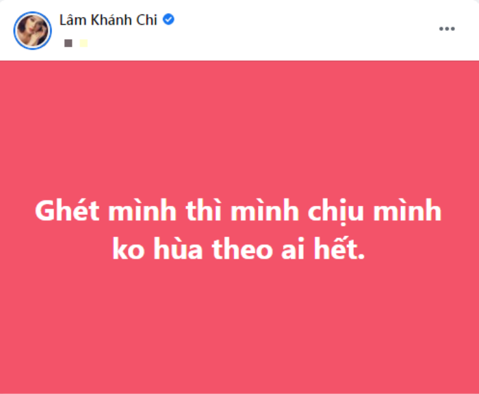 Sau khi lên tiếng bênh vực Hồ Văn Cường, Lâm Khánh Chi bất ngờ ẩn ý: 'Người giàu quá cũng khổ' Ảnh 2