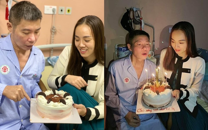 Vợ trẻ kém 15 tuổi mừng sinh nhật NSND Công Lý, cập nhật sức khỏe của chồng sau 3 tháng nằm viện Ảnh 2
