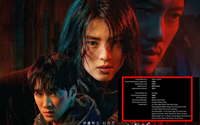 Sau 'Squid Game', nhiều người Việt tiếp tục xuất hiện ở phần credit siêu phẩm Hàn 'My Name' trên Netflix Ảnh 2