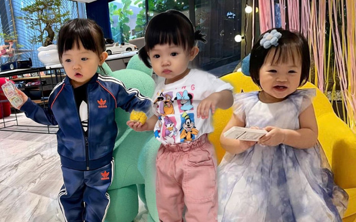 Mới 1 tuổi, Suchin nhà Cường Đô La đã mặc toàn hàng hiệu, chuẩn đét fashionista nhí! Ảnh 2