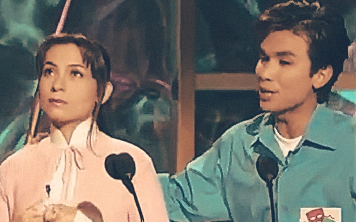 Có lẽ đây là lần hiếm hoi Mạnh Quỳnh hát và gọi Phi Nhung bằng 'em yêu' Ảnh 2