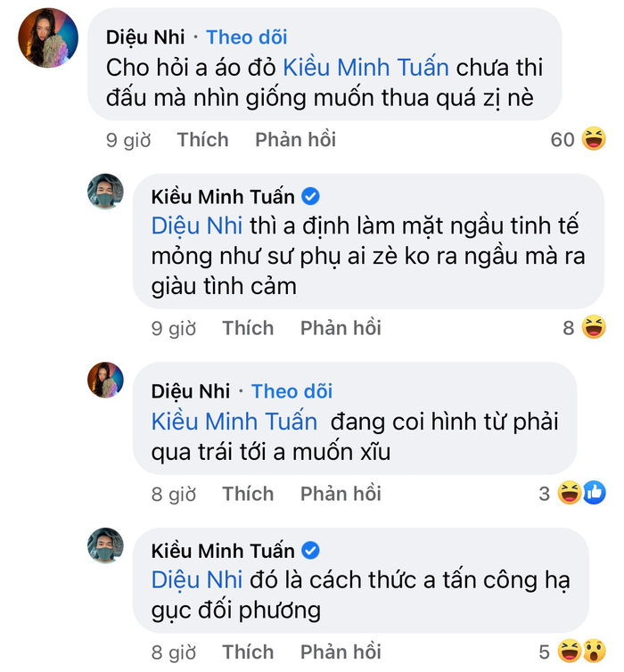 Diệu Nhi có pha 'cà khịa“ Kiều Minh Tuấn “cực căng'.