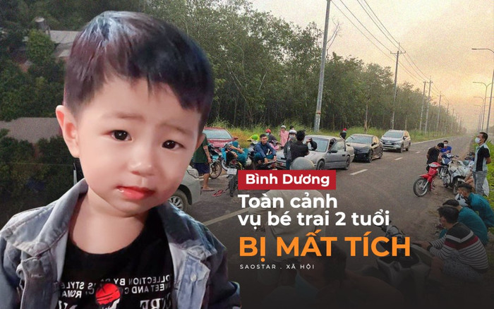 Toàn cảnh vụ bé trai 2 tuổi bị mất tích ở Bình Dương: Trắng đêm tìm con, hàng trăm người đã cùng hỗ trợ Ảnh 2