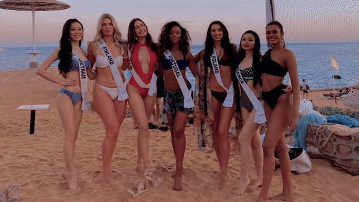 Ái Nhi gây thích thú bất ngờ khi diện trang phục biển mua tại Ai Cập Ảnh 3