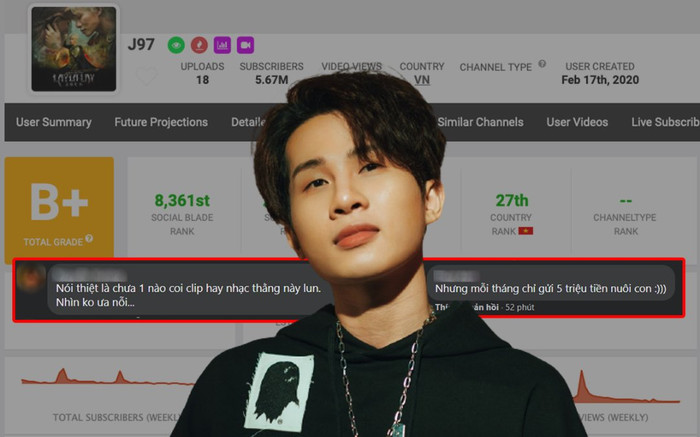 Netizen mỉa mai đến chỉ trích khi Jack vẫn có thu nhập trăm triệu từ Youtube dù đang 'ở ẩn' hậu scandal Ảnh 2