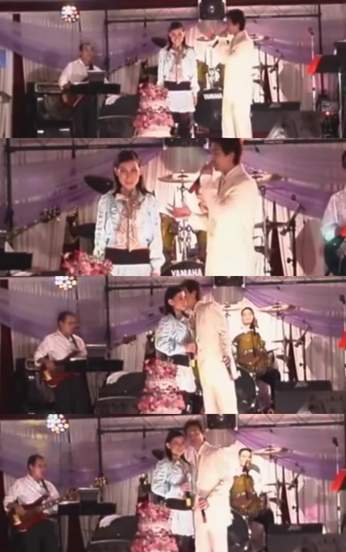 Sự thân thiết của 2 nghệ sĩ.