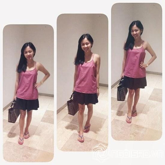 Ai cũng choáng khi nhìn thấy vóc dáng ngày càng gầy và mỏng dính của Văn Mai Hương. 