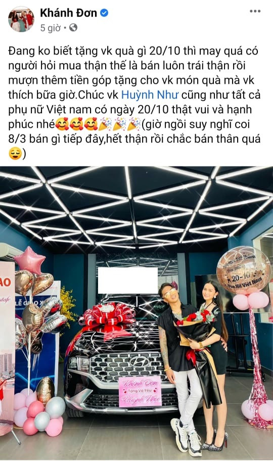 Khánh Đơn chia sẻ về món quà đặc biệt dành cho Huỳnh Như
