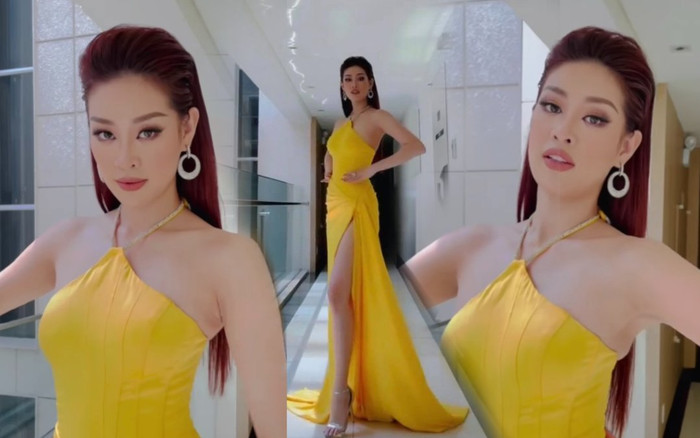 Khánh Vân hóa nữ thần, catwalk vài đường sương sương hút chặt mọi ánh nhìn Ảnh 2