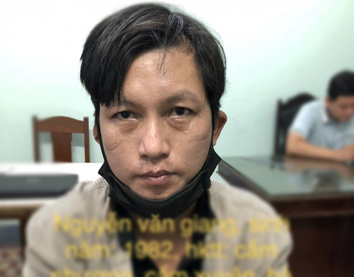 Đối tượng Nguyễn Văn Giang. Ảnh: CAND