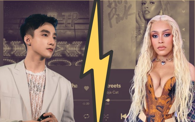 Netizen quốc tế bất ngờ thấy Streets của Doja Cat nghe 'hao hao' hit của Sơn Tùng, còn có cả clip so sánh Ảnh 2
