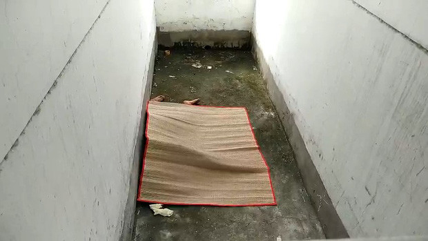 Hiện trường người đàn ông tử vong. Ảnh: Pháp luật & Bạn đọc