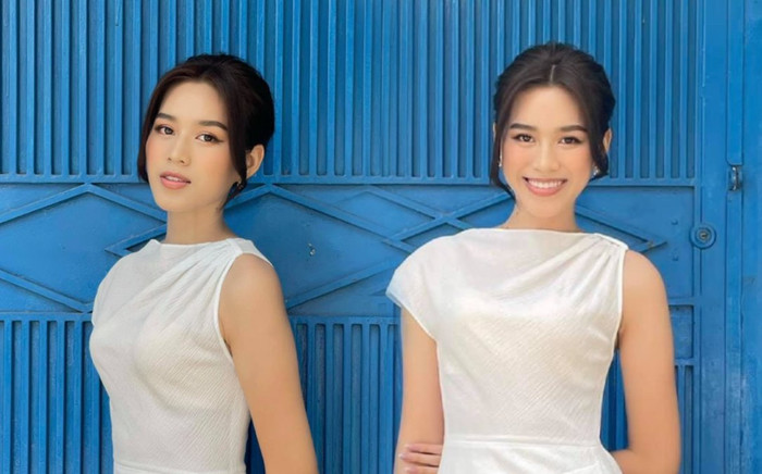 Hoa hậu Đỗ Thị Hà đẹp dịu dàng trong trẻo chuẩn tiêu chí Miss World với đầm trắng Ảnh 2