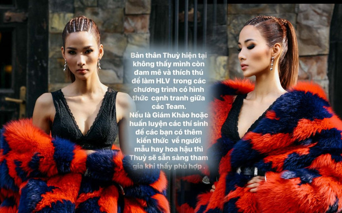 Á hậu Hoàng Thùy: 'Tôi không còn hứng thú với việc làm huấn luyện viên mang tính cạnh tranh' Ảnh 2