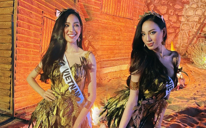 Ái Nhi hóa nữ thần Hi Lạp khi tham gia đêm tiệc Halloween tại Miss Intercontinental Ảnh 2