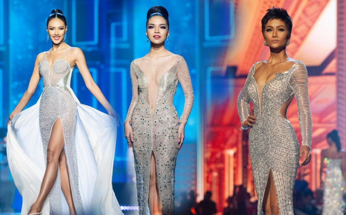 Thí sinh Miss Universe Thailand copy váy H'Hen Niê: Lọ lem Châu Á thật sự truyền cảm hứng Ảnh 2