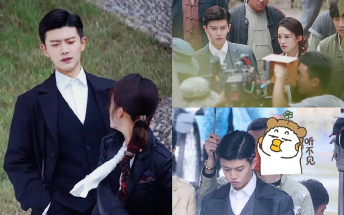 Hé lộ ảnh hậu trường mới nhất phim 'Thỉnh quân': Nhậm Gia Luân soái khí ngút trời, Lý Thấm không kém cạnh Ảnh 2