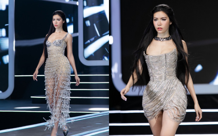 Minh Tú đẹp như Vệ Nữ, catwalk tưng bừng sau thời gian giãn cách Ảnh 2