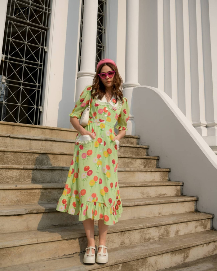 'Chị đại' đa tài của ngành giải trí Thái Lan, Chompoo Araya nổi tiếng với vai trò là diễn viên, người mẫu, fashionista và MC Thái Lan.