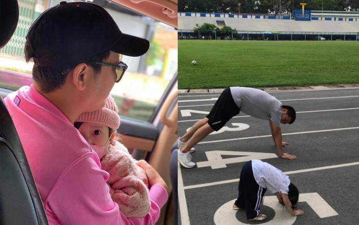 Trường Giang - Nhã Phương hé lộ gương mặt con gái, netizen trầm trồ đặc điểm khuôn đúc mẹ Ảnh 2