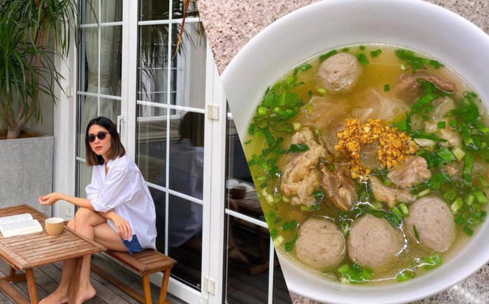 Ngày thu mát trời, học Tăng Thanh Hà làm món hủ tiếu bò viên Ảnh 2