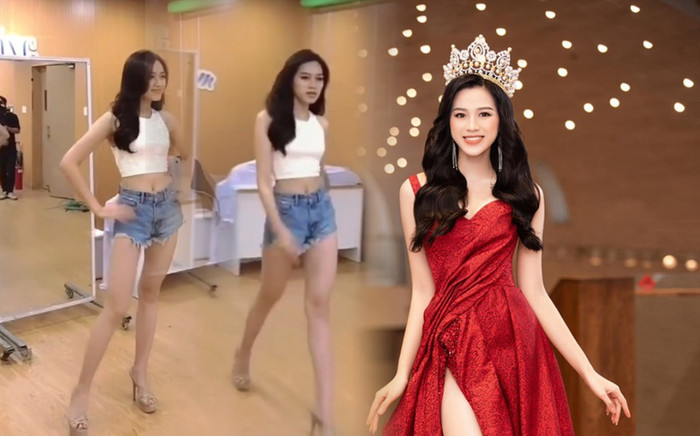 Đỗ Thị Hà tung clip catwalk dẻo quẹo, fan đổ dồn vào đôi chân đắt giá Ảnh 2