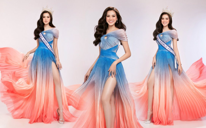 Đỗ Thị Hà khoe chân dài 1m11 đẹp mê hồn trong bộ ảnh gửi đến Miss World 2021 Ảnh 2