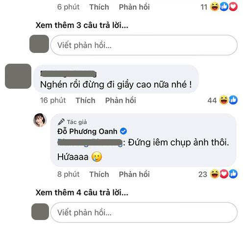 Phương Oanh 'Hương vị tình thân' mặc sành điệu, đi giày cao gót, ai ngờ fan dội 'nước lạnh' Ảnh 4