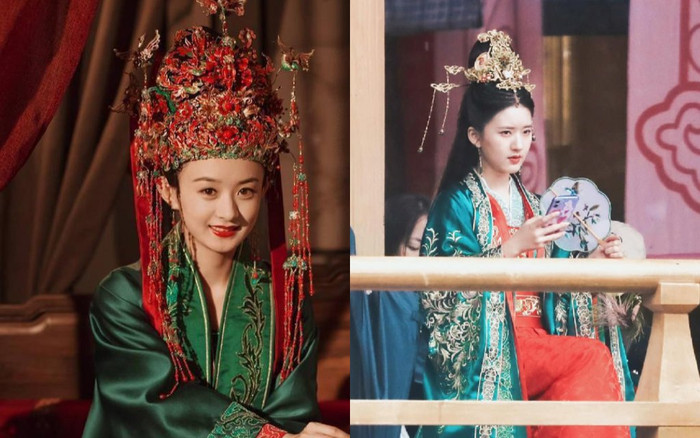 Dàn mỹ nhân Hoa ngữ 'đụng hàng' trang phục trên phim: 'Thánh' đụng tạo hình gọi tên Triệu Lộ Tư Ảnh 2