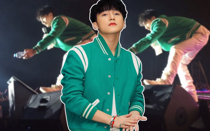 Chỉ vì hành động này của Sơn Tùng khiến netizen 'thấp thỏm' nam ca sĩ sẽ gặp sự cố trên sân khấu Ảnh 2