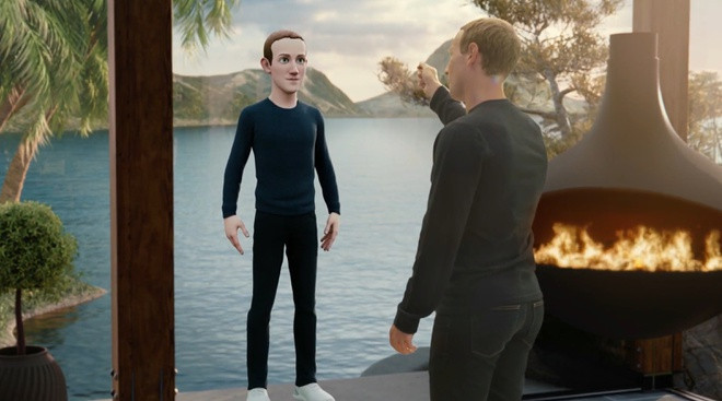 Mark Zuckerberg giới thiệu về thế giới ảo.