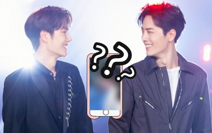 Vương Nhất Bác từng đặt hình nền điện thoại là ảnh selfie của Tiêu Chiến? Ảnh 2