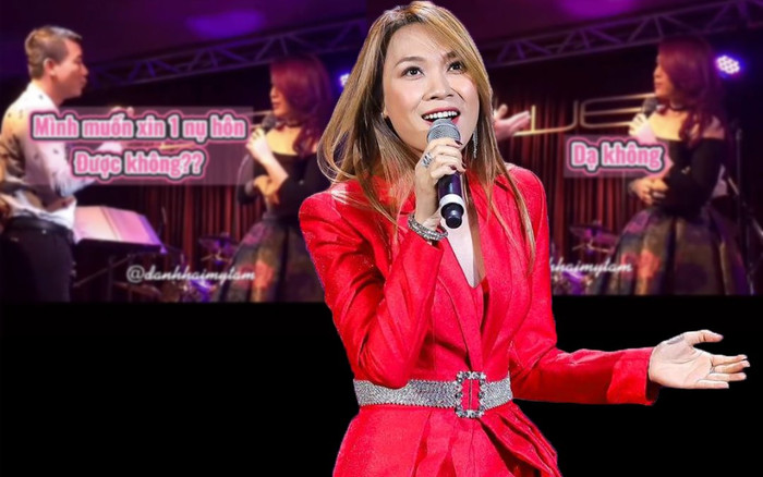 Bị người đàn ông lạ đòi hôn trên sân khấu, Mỹ Tâm có màn xử lý đầy dứt khoát nhưng không quên tấu hài Ảnh 2