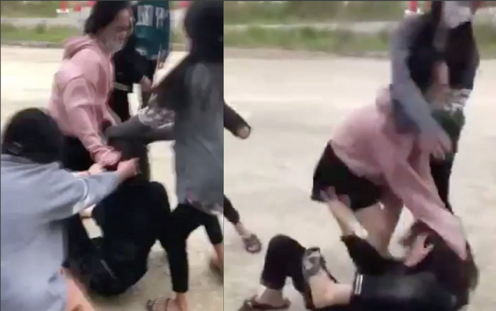 Nghệ An: Tiếp tục xuất hiện clip 2 nữ sinh đánh nhau, nguyên nhân mâu thuẫn trong chuyện yêu đương Ảnh 2