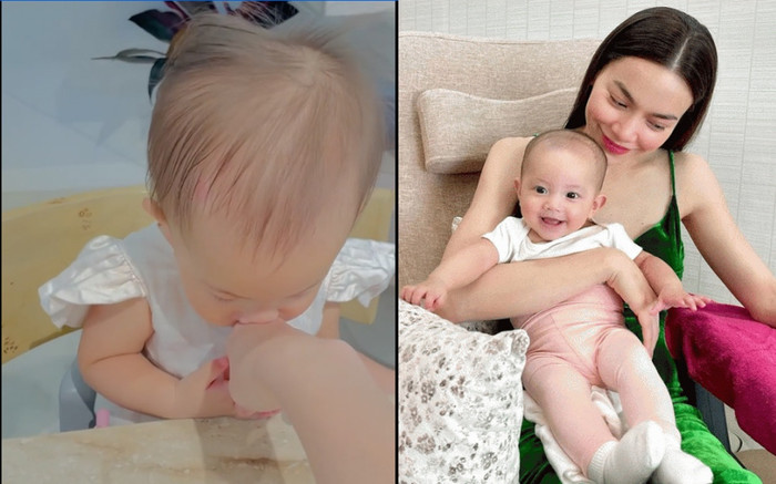 Clip: Thấy mẹ nấu ăn vất vả, Lisa có hành động âu yếm làm Hà Hồ 'tan chảy' Ảnh 2